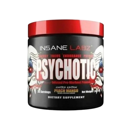 INSANE LABZ PSYCHOTIC PREWORKOUT 35 SERVINGS WITH FREEBIES