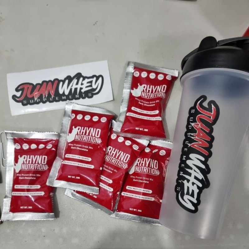 RHYNO NUTRITION WHEY PROTEIN DRINK | with or without SHAKER