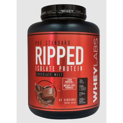 WHEYLABS PRO STANDARD RIPPED ISOLATE PROTEIN 1LB or 2LBS with or without SHAKER - WheyLabs + FREEBIE