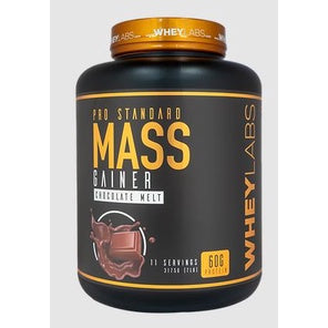 WHEYLABS PRO STANDARD MASS GAINER 7LBS with or without SHAKER - WheyLabs