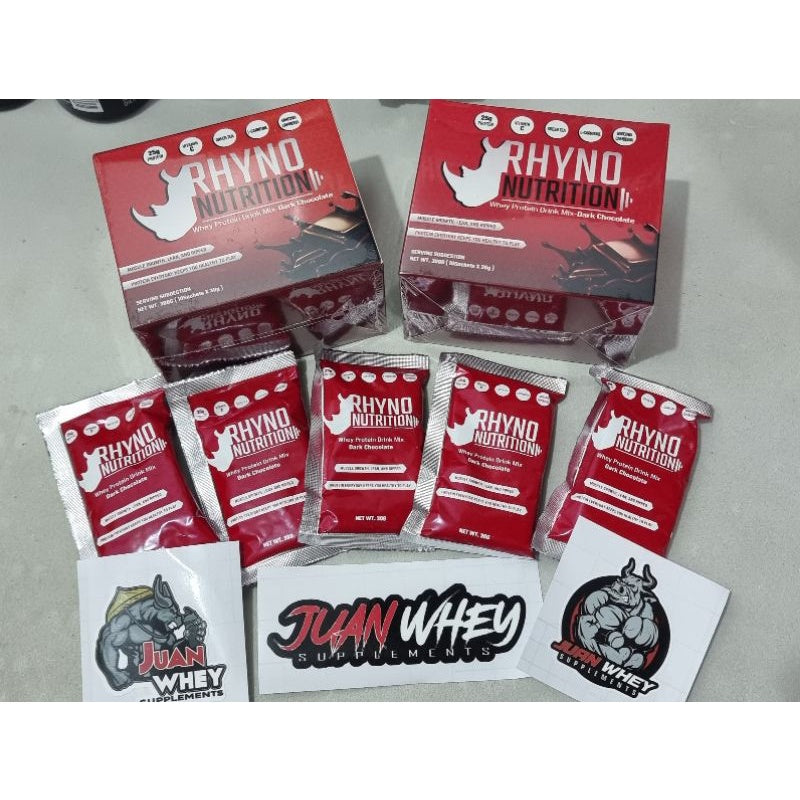 RHYNO NUTRITION WHEY PROTEIN DRINK | with or without SHAKER