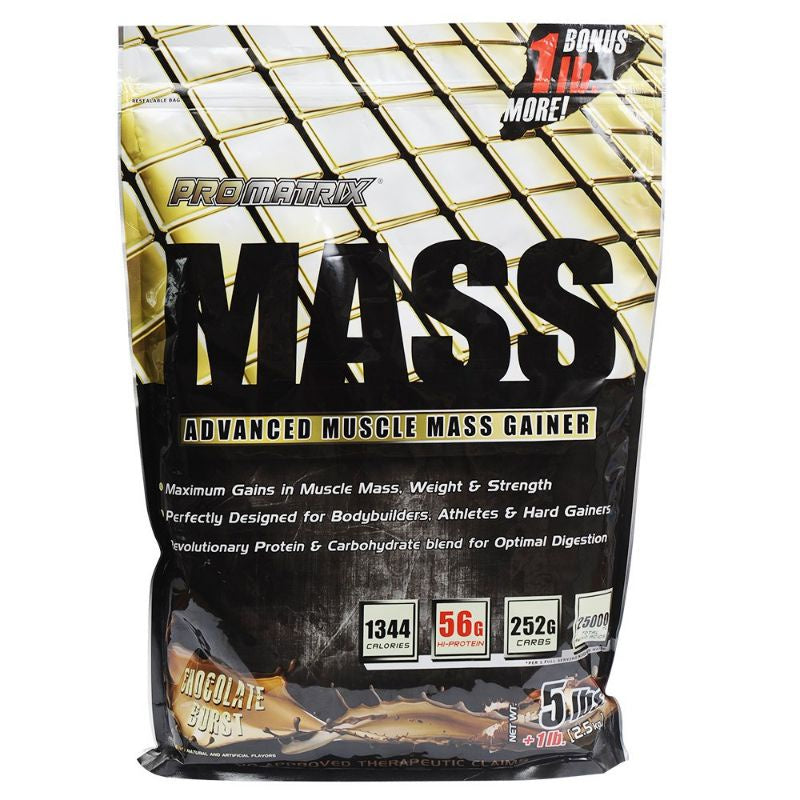 PROMATRIX MASS 11LBS or 6LBS with Free Shaker Chocolate Powder
