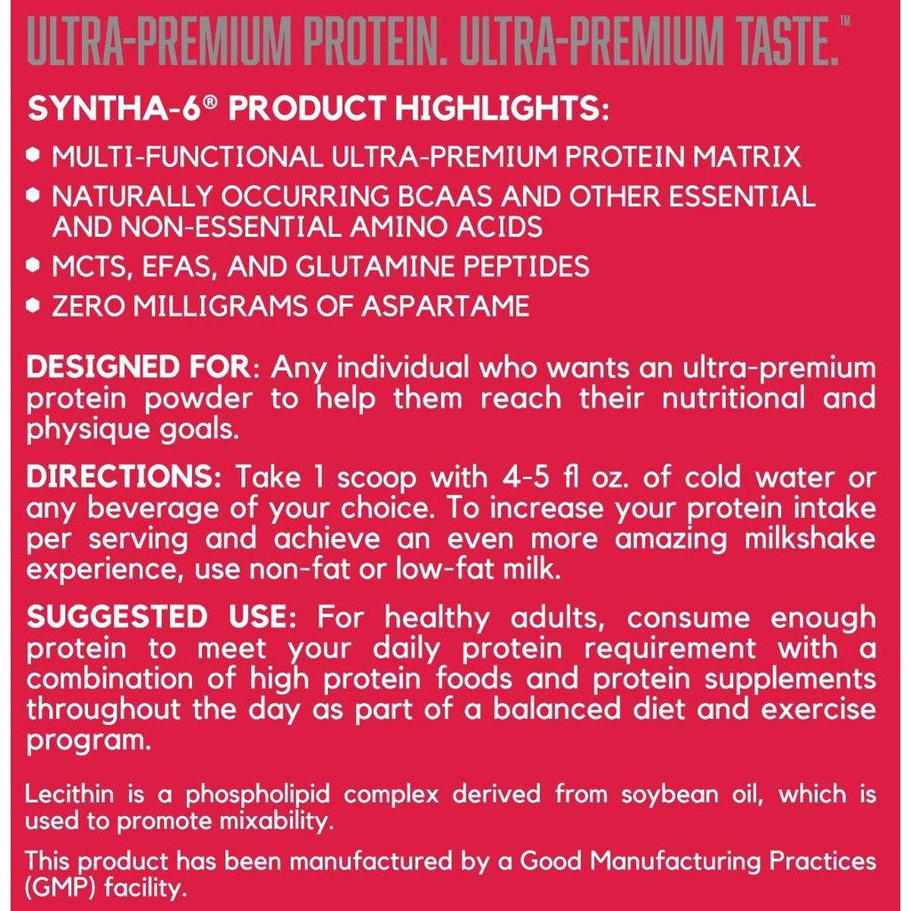 BSN Syntha-6 Whey Protein Powder (1LB/2LBS)
