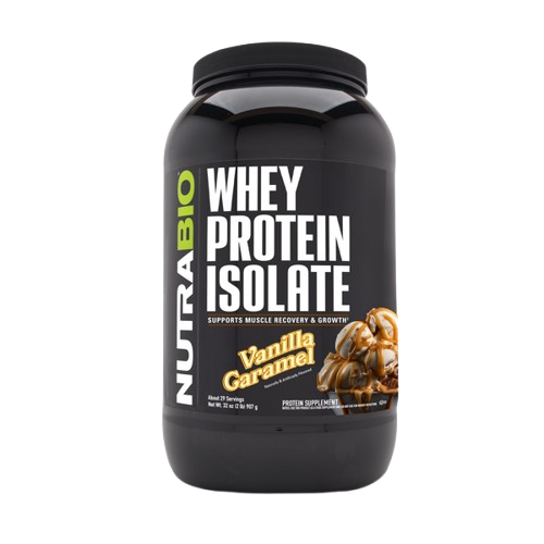 Nutrabio Whey Protein Isolate 2LBS | 5LBS Sealed