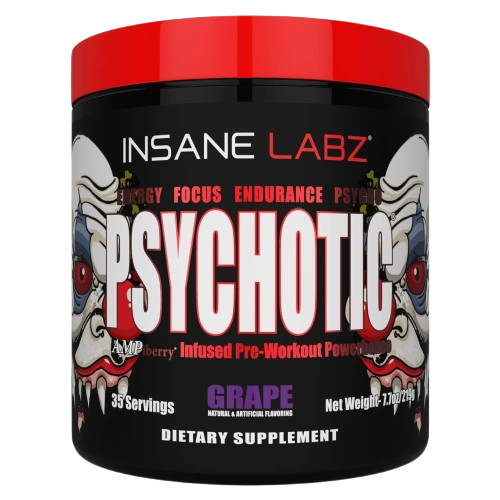 INSANE LABZ PSYCHOTIC PREWORKOUT 35 SERVINGS WITH FREEBIES