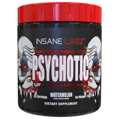 INSANE LABZ PSYCHOTIC PREWORKOUT 35 SERVINGS WITH FREEBIES