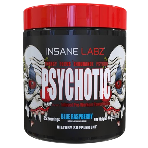 INSANE LABZ PSYCHOTIC PREWORKOUT 35 SERVINGS WITH FREEBIES
