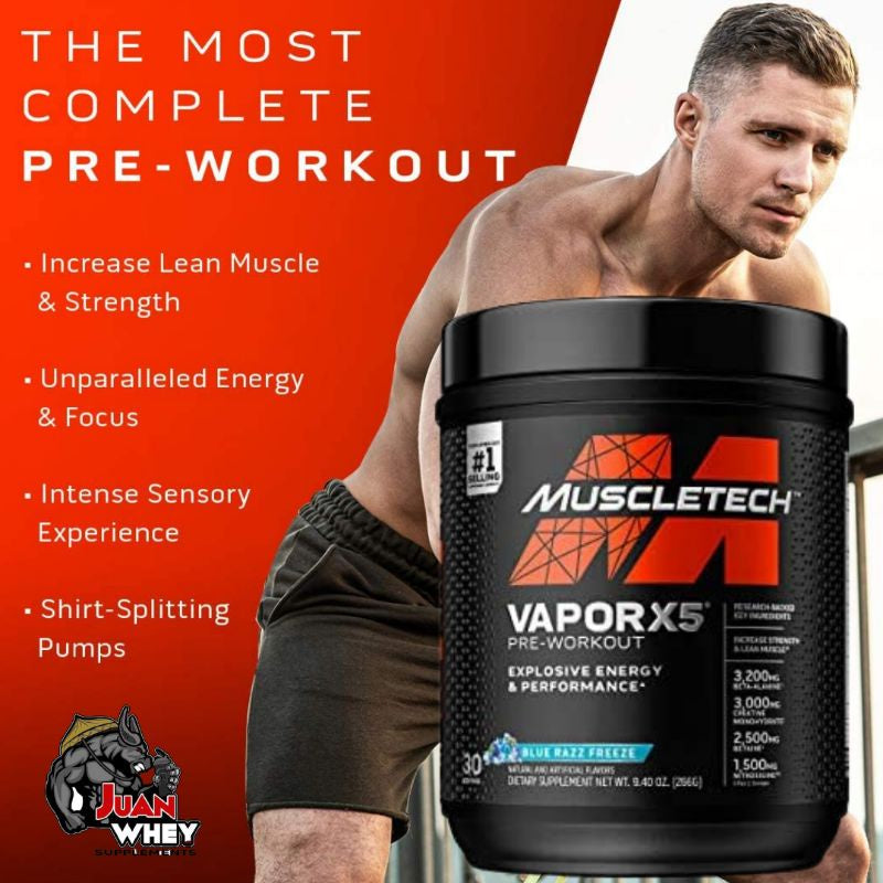 Muscletech Vapor X5 Pre-Workout 30 Servings