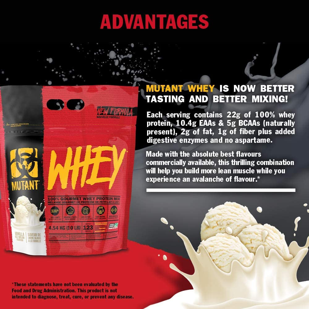 MUTANT WHEY PROTEIN 1LB/2LBS W/FREEBIES
