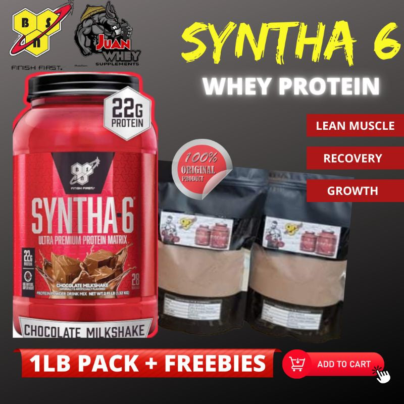 BSN Syntha-6 Whey Protein Powder (1LB/2LBS)