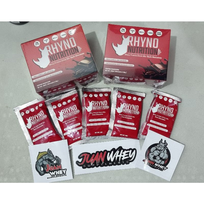 RHYNO NUTRITION WHEY PROTEIN DRINK | with or without SHAKER