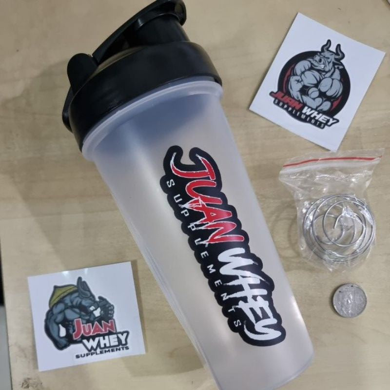 PROTEIN SHAKER GYM BOTTLE 600ML JUANWHEY BRAND