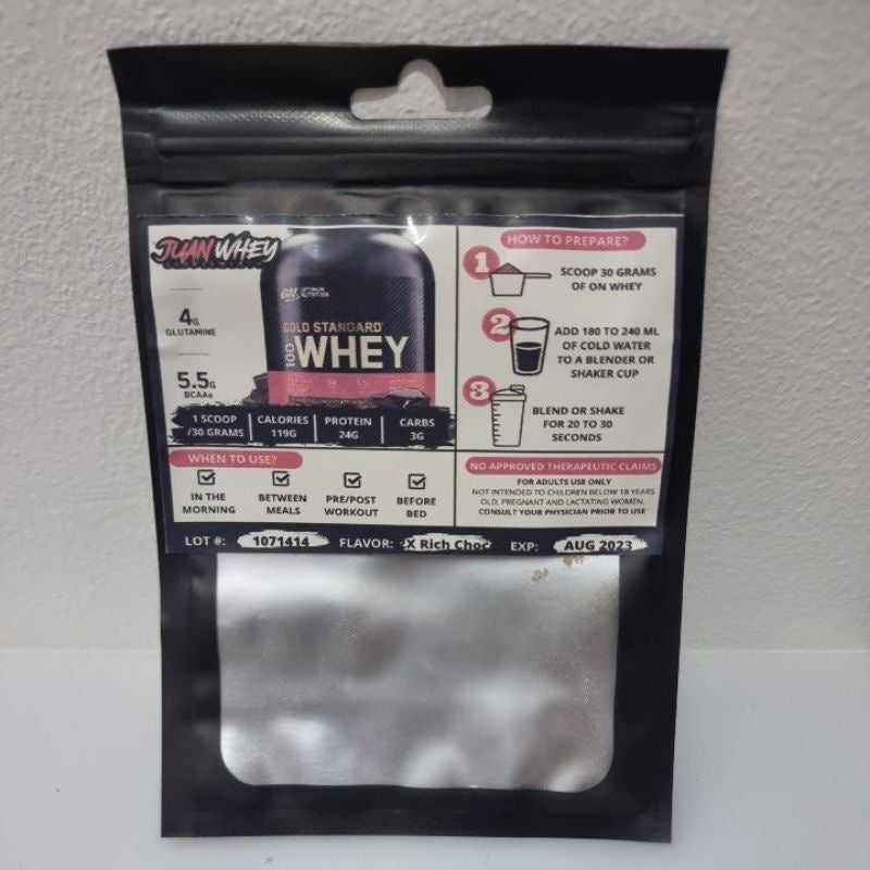 OPTIMUM NUTRITION GOLD STANDARD 100% WHEY 1 SCOOP | PROTEIN POWDER