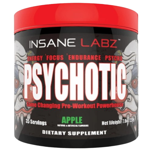 INSANE LABZ PSYCHOTIC PREWORKOUT 35 SERVINGS WITH FREEBIES