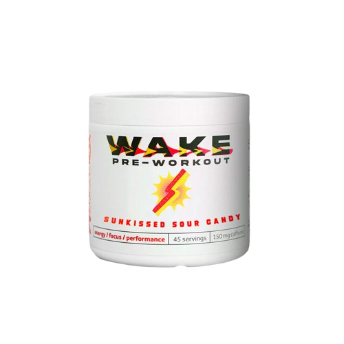 Wheyl Co Wake Pre-Workout 45 servings - caffeine beta-alanine boost focus and energy Wheyl Nutrition