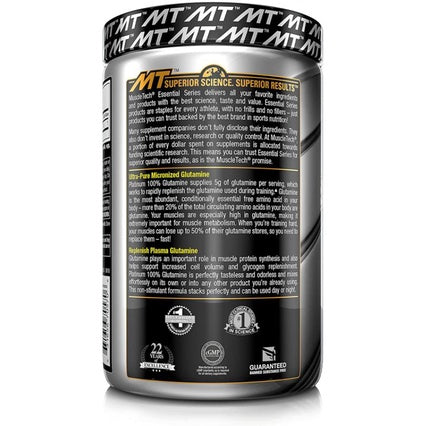 MUSCLETECH PLATINUM GLUTAMINE 60 Servings