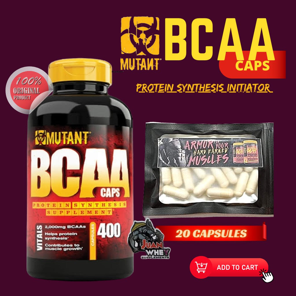 MUTANT BCAA CAPSULES (20 | 50 |100)