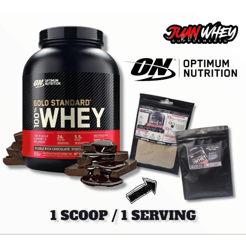 OPTIMUM NUTRITION GOLD STANDARD 100% WHEY 1 SCOOP | PROTEIN POWDER