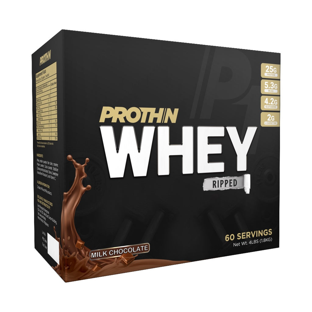 PROTHIN WHEY RIPPED 1 BOX 60 SERVINGS WHEY PROTEIN