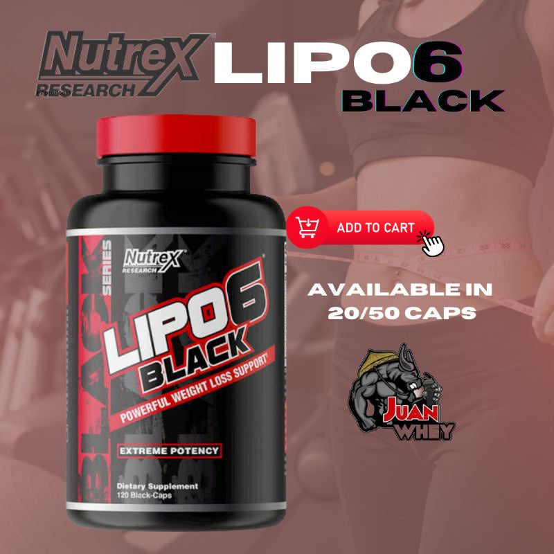 Nutrex LIPO 6 Black (20/50 Capsules)