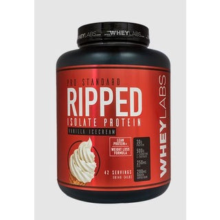 WHEYLABS PRO STANDARD RIPPED ISOLATE PROTEIN 4LBS with or without SHAKER - WheyLabs