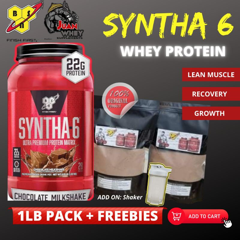 BSN Syntha-6 Whey Protein Powder (1LB/2LBS)