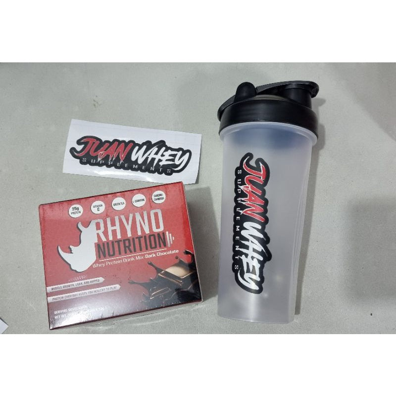 RHYNO NUTRITION WHEY PROTEIN DRINK | with or without SHAKER