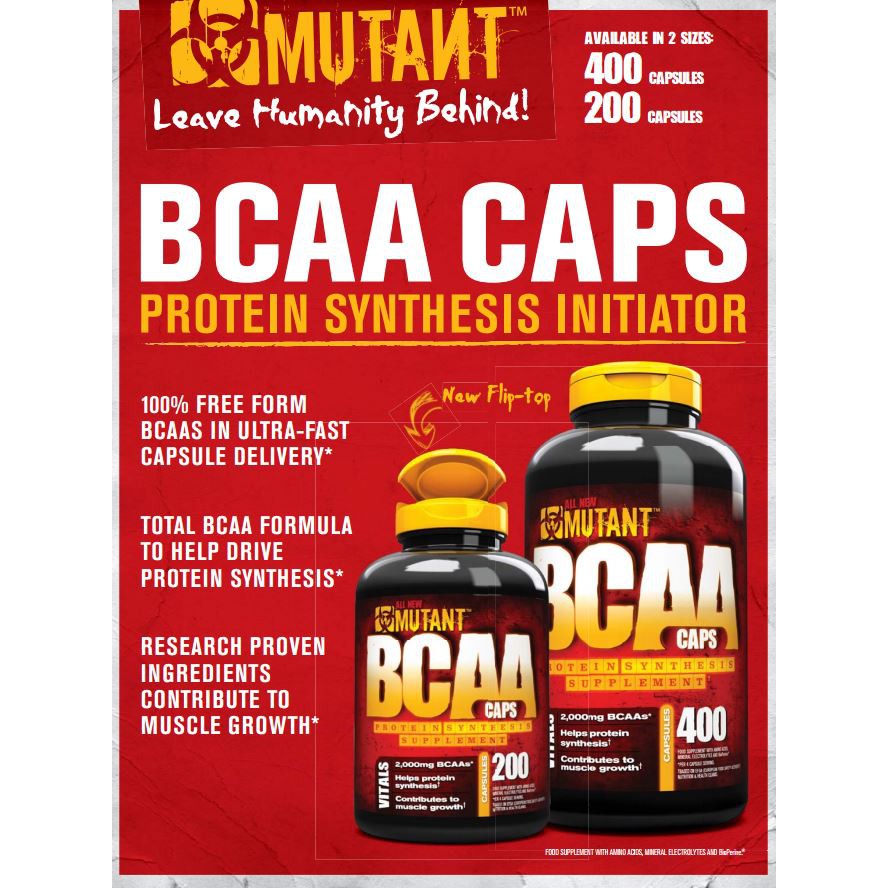 MUTANT BCAA CAPSULES (20 | 50 |100)