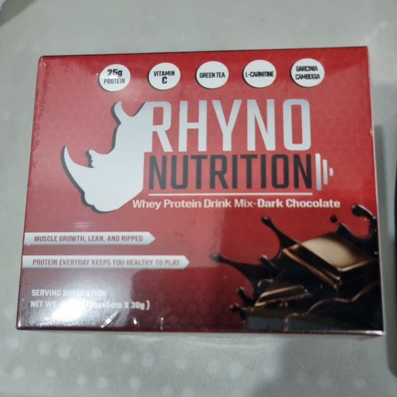RHYNO NUTRITION WHEY PROTEIN DRINK | with or without SHAKER