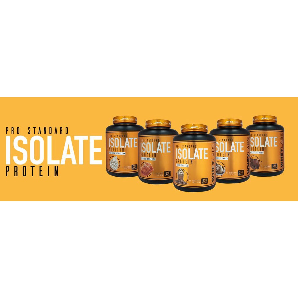 WHEYLABS PRO STANDARD ISOLATE 5LBS with FREEBIES - Wheylabs