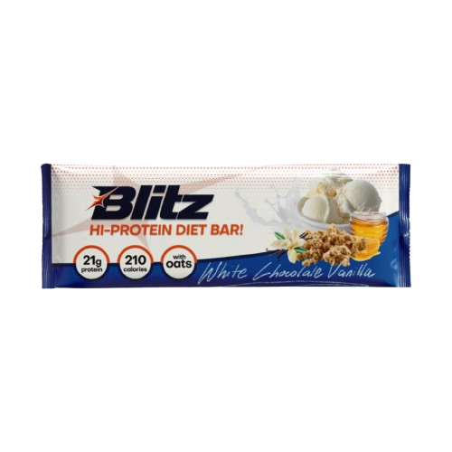 Blitz Nutrition Protein Bar 1 PC Chocolate or Vanilla