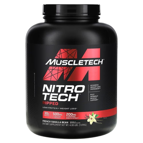 Muscletech Nitrotech Ripped Lean protein + Weight loss 4LBS