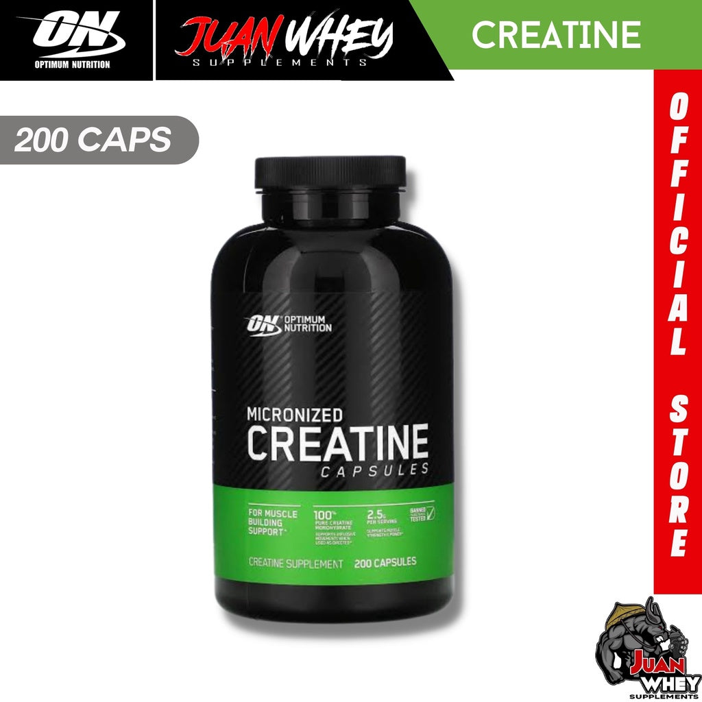 ON CREATINE CAPSULES (100 I 200 | 300 CAPS) SEALED BOTTLE