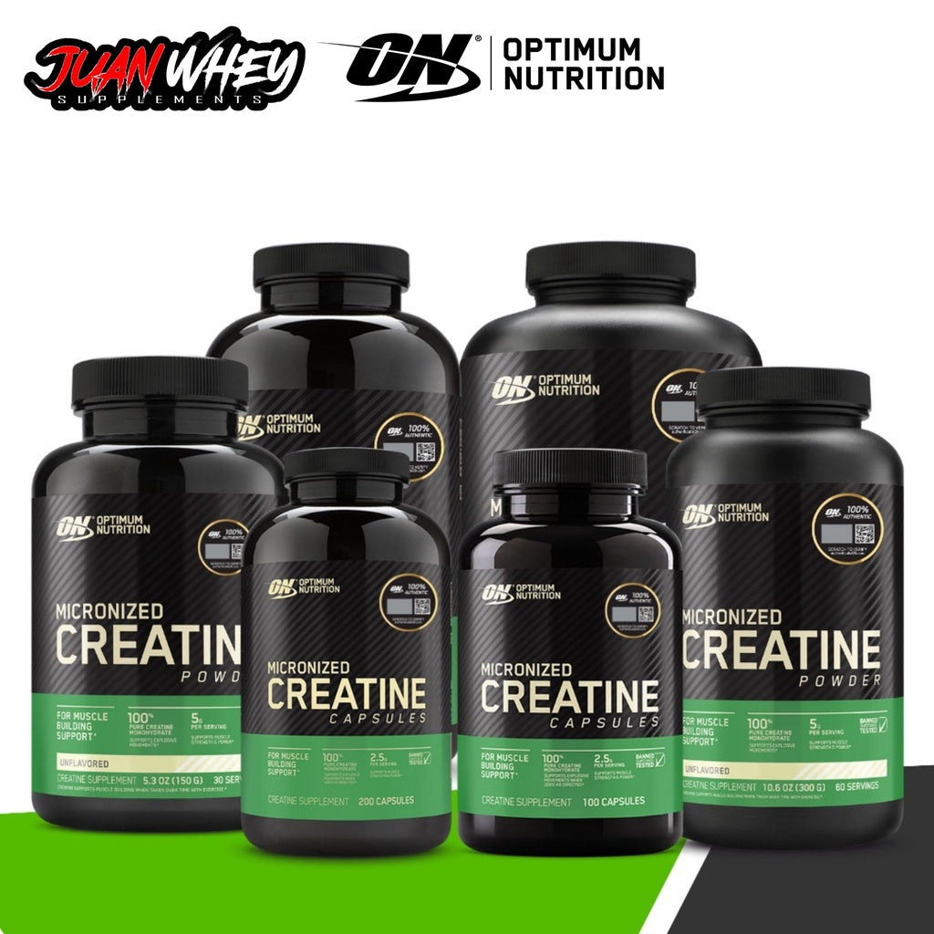 ON CREATINE CAPSULES (100 I 200 | 300 CAPS) SEALED BOTTLE