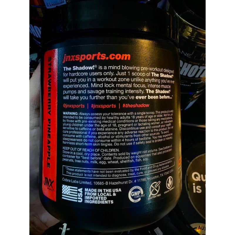 Shadow Pre Workout 30 servings - JNX Sport