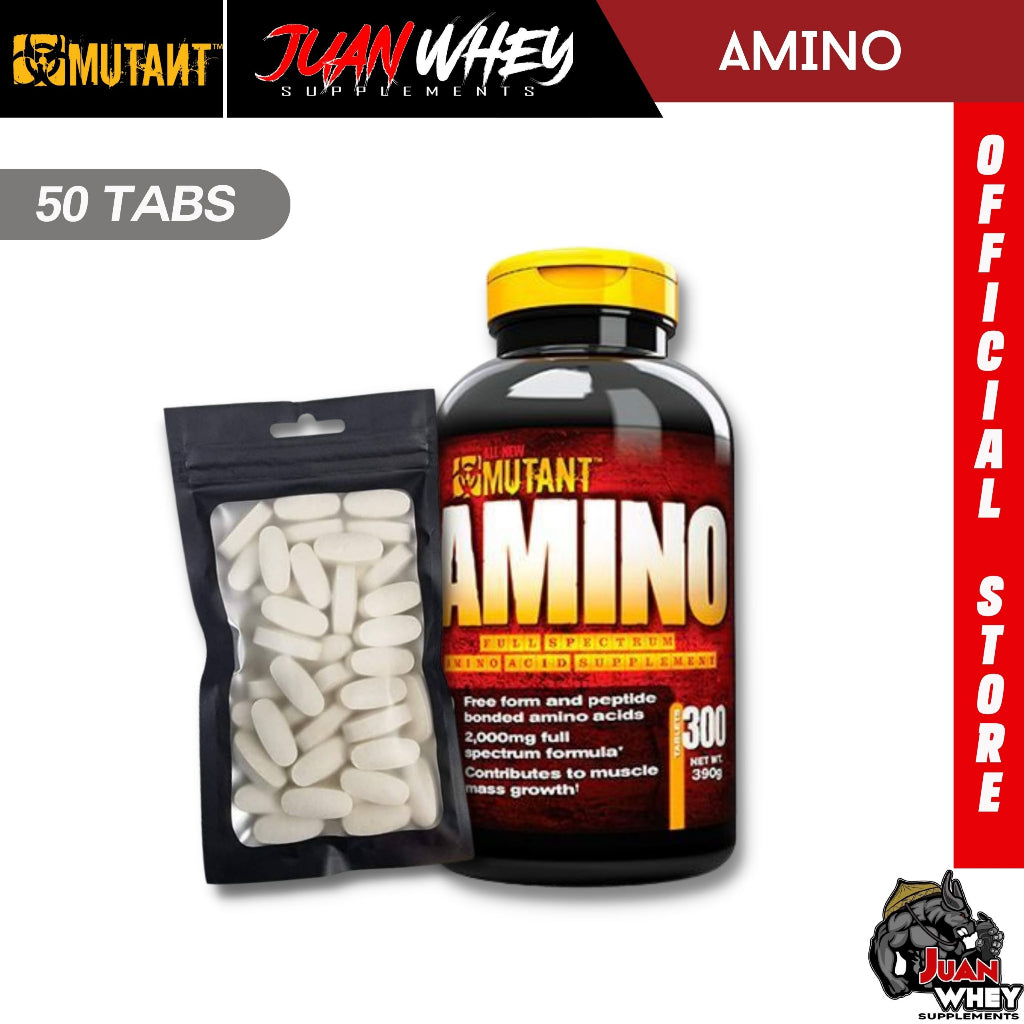MUTANT AMINO BUDGET PACK WITH FREEBIES! (20S | 50S | 100S)