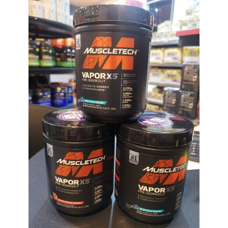Muscletech Vapor X5 Pre-Workout 30 Servings