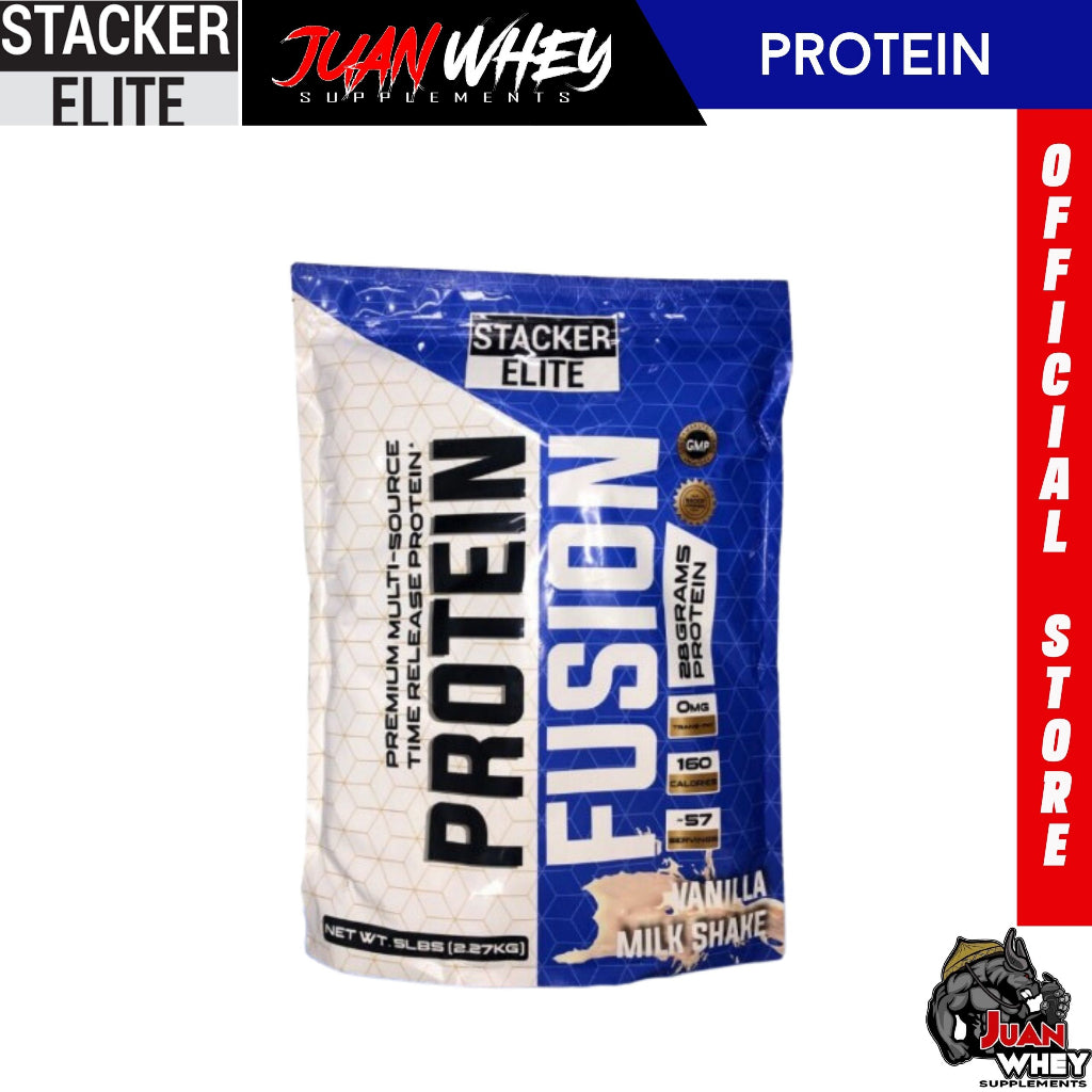 Stacker Elite Protein Fusion 5lbs with FREE SHAKER