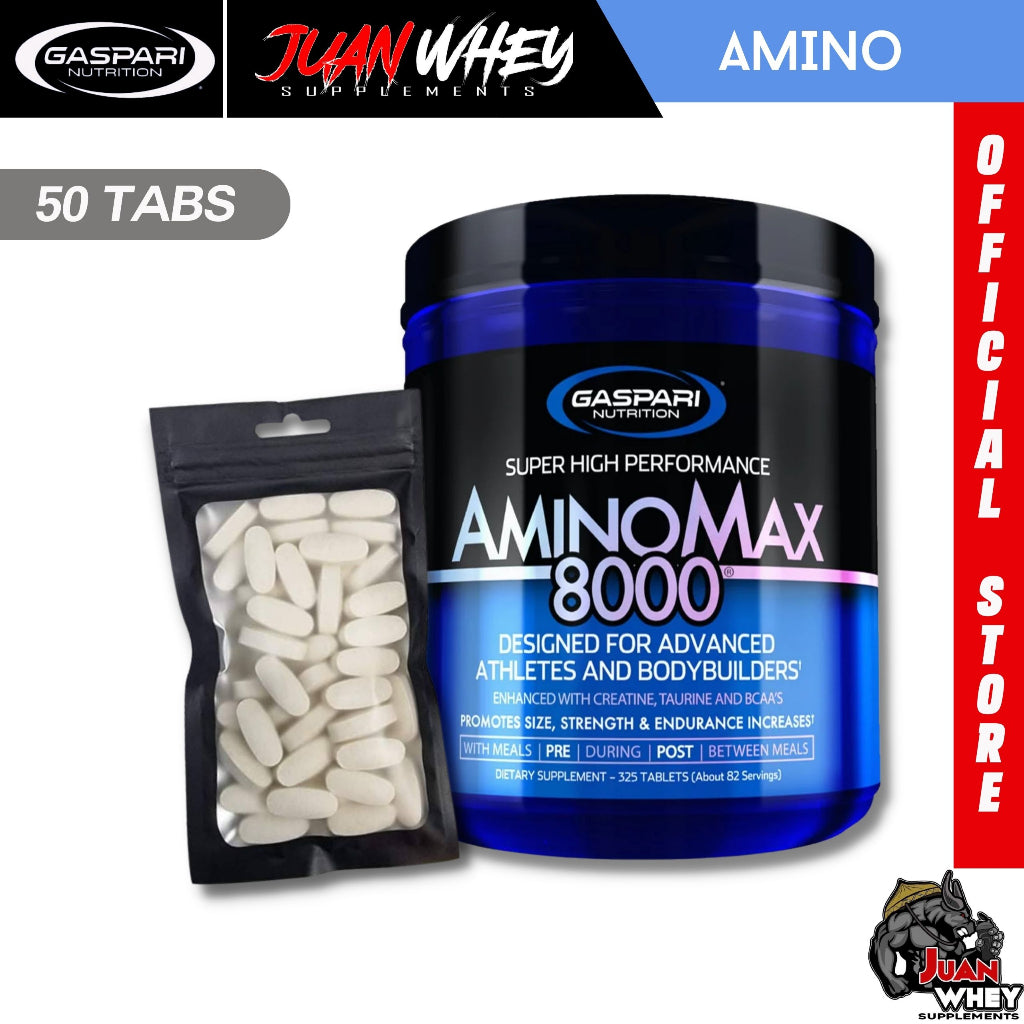 GASPARI NUTRITION AMINOMAX8000 TABLETS (20S /50S/100S)