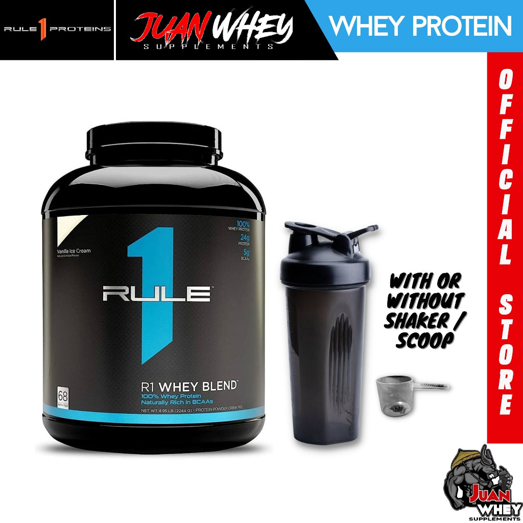 Rule 1 Whey Protein Blend Powder (1LB/2LBS)