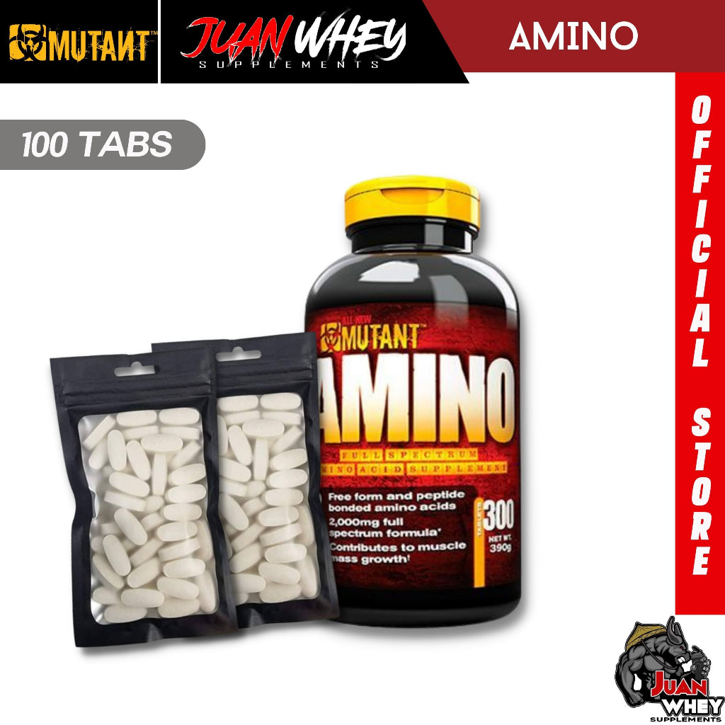 MUTANT AMINO BUDGET PACK WITH FREEBIES! (20S | 50S | 100S)