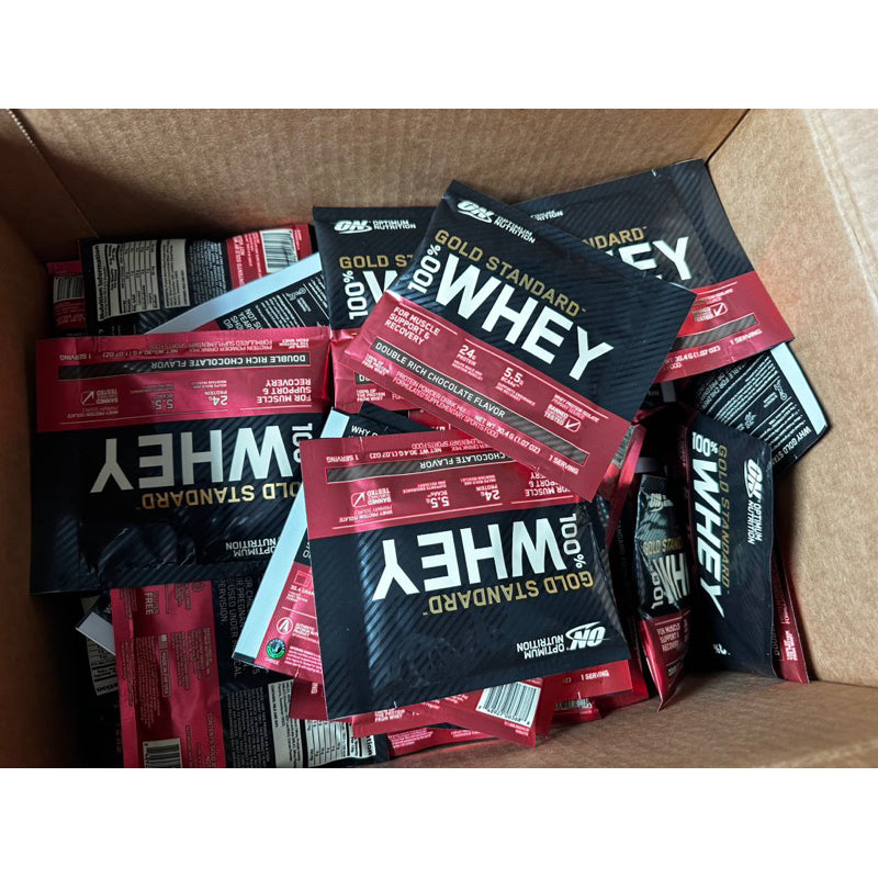 ON whey Pack chocolate with or withour shaker
