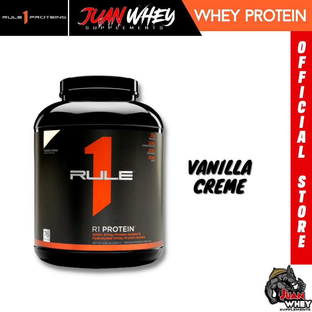 Rule 1 Whey Isolate and Hydrolysate Protein Powder (1LB/2LBS)