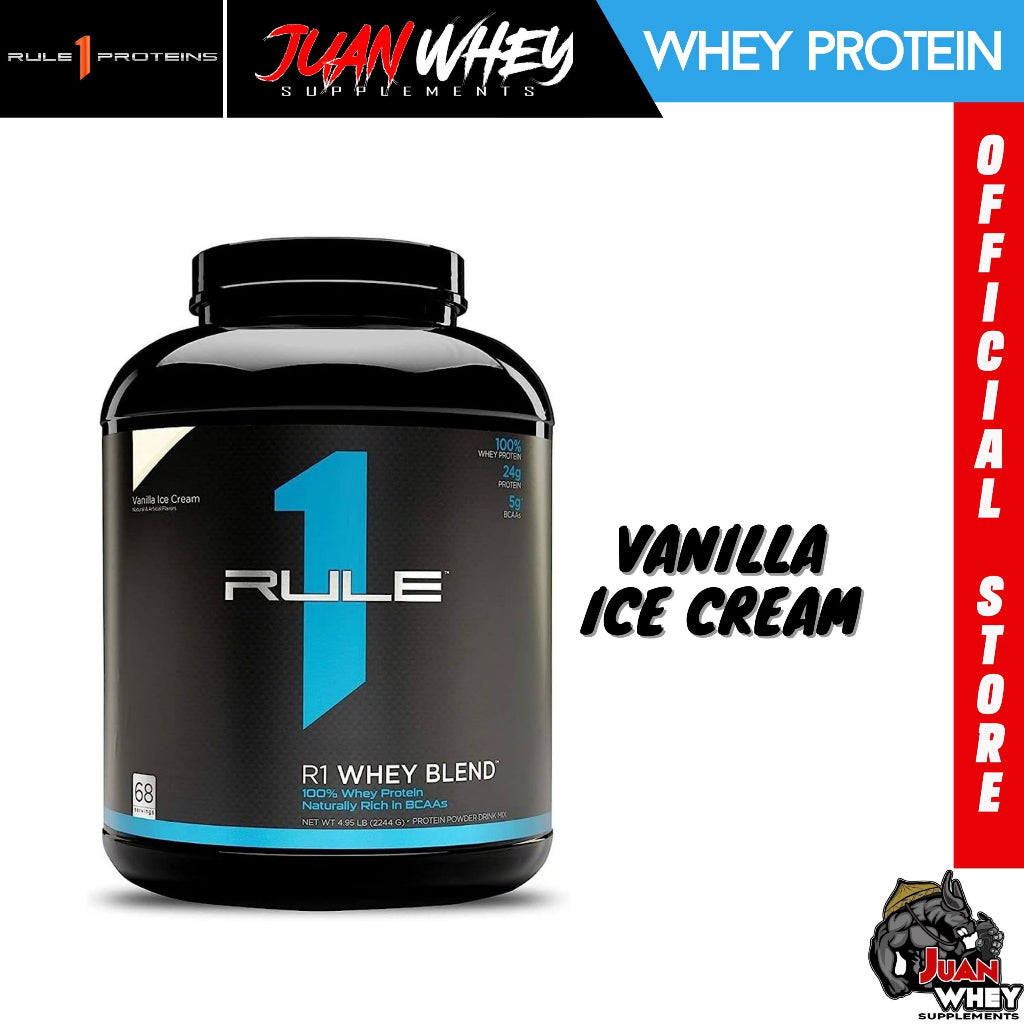 Rule 1 Whey Protein Blend Powder (1LB/2LBS)