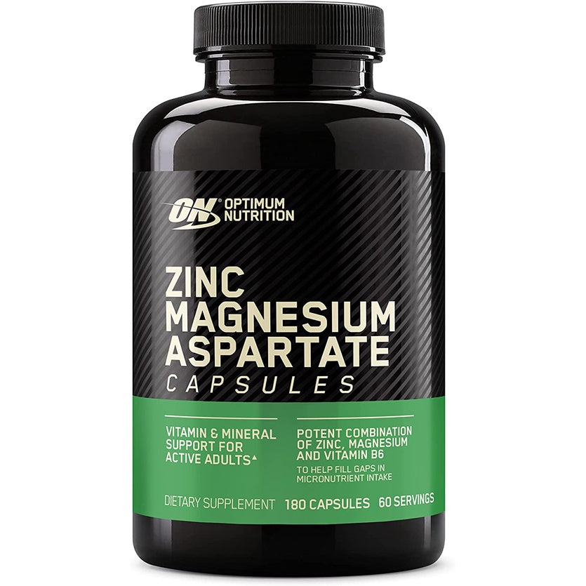 Optimum Nutrition ZMA (Zinc Magnesium Aspartate) 180 Caps