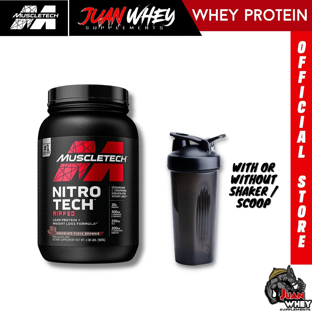 Muscletech Nitrotech Ripped Lean protein + Weight loss 2LBS