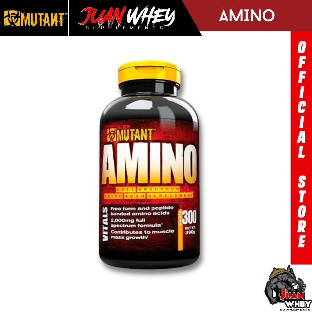MUTANT AMINO BUDGET PACK WITH FREEBIES! (20S | 50S | 100S)
