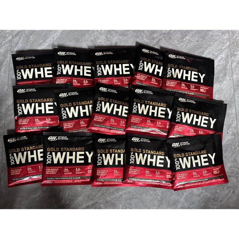 ON whey Pack chocolate with or withour shaker