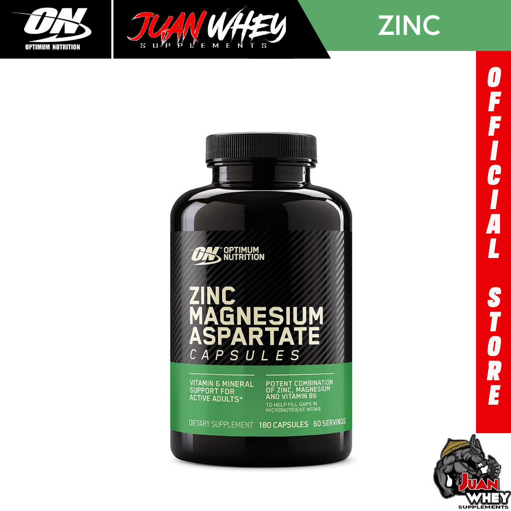Optimum Nutrition ZMA (Zinc Magnesium Aspartate) 180 Caps
