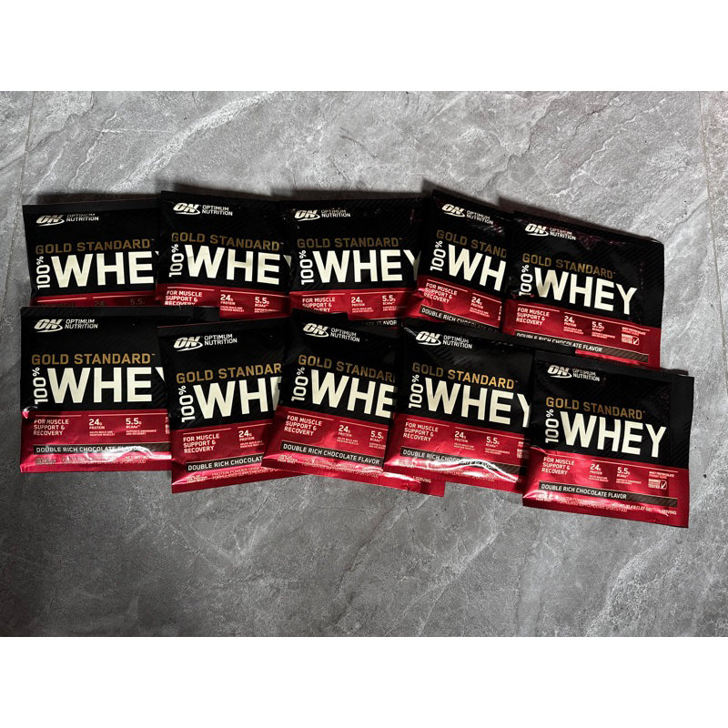 ON whey Pack chocolate with or withour shaker